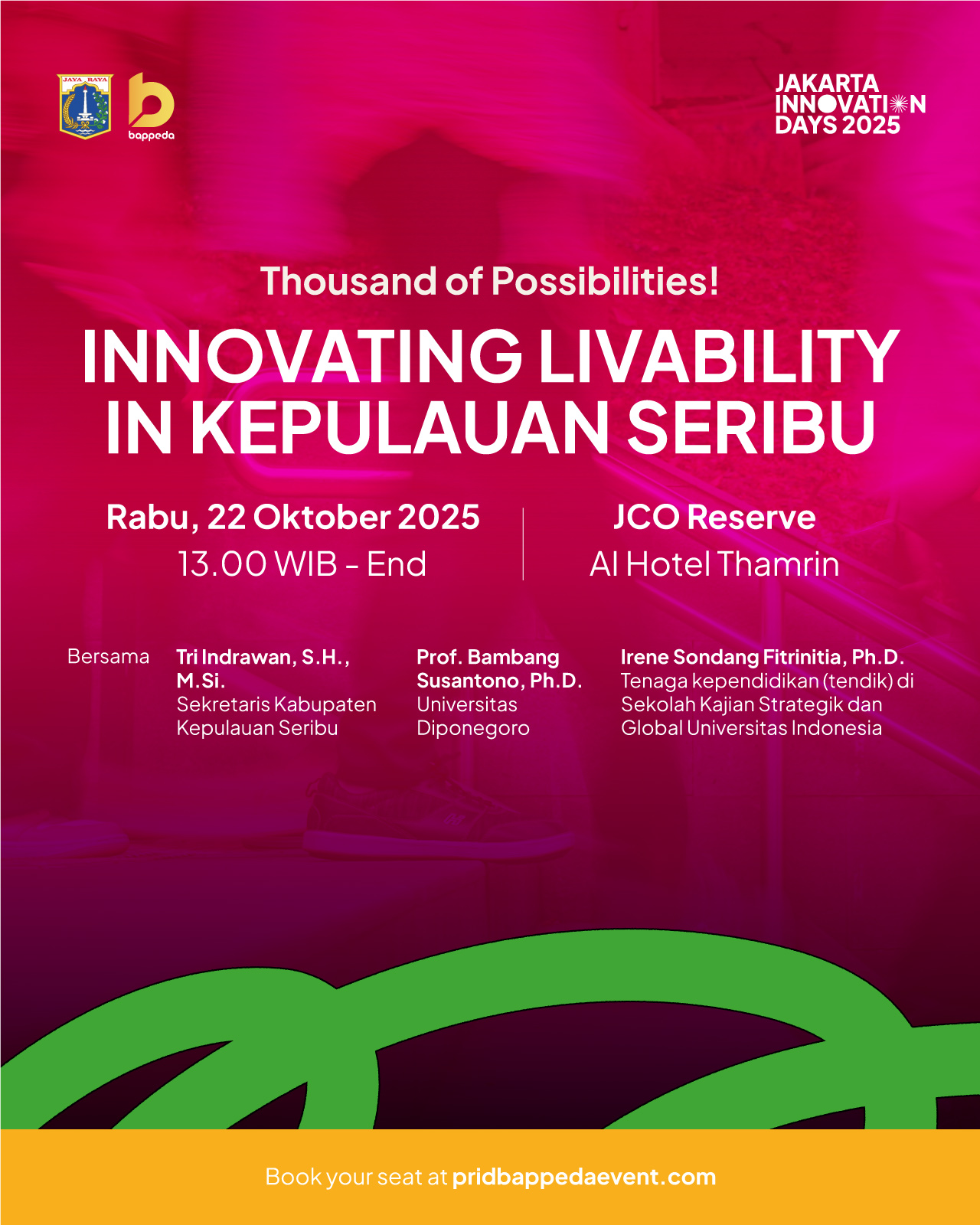 Thousand of Possibilities! Innovating Livability in Kepulauan Seribu 