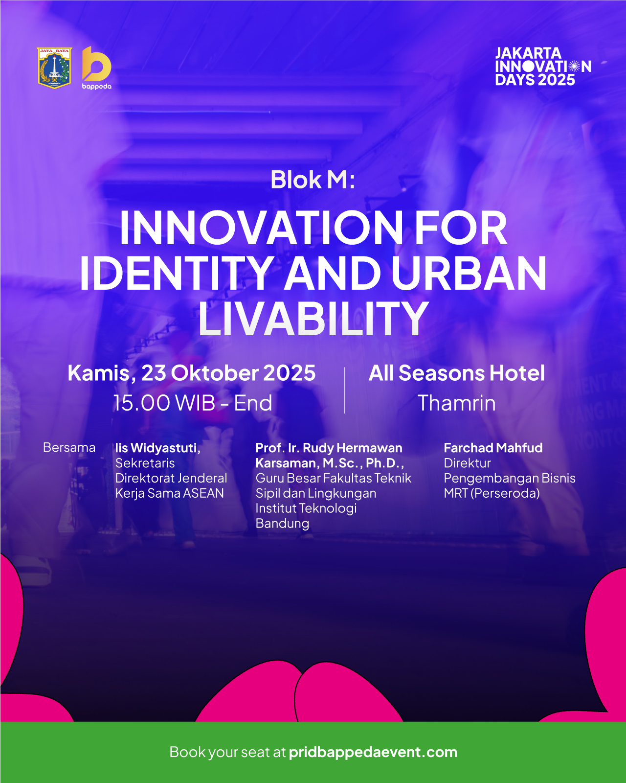 Blok M: Innovation for Identity and Urban Livability
